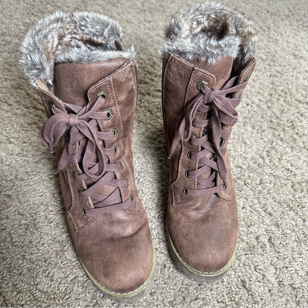 Steve Madden Brown Ankle‎ Boot